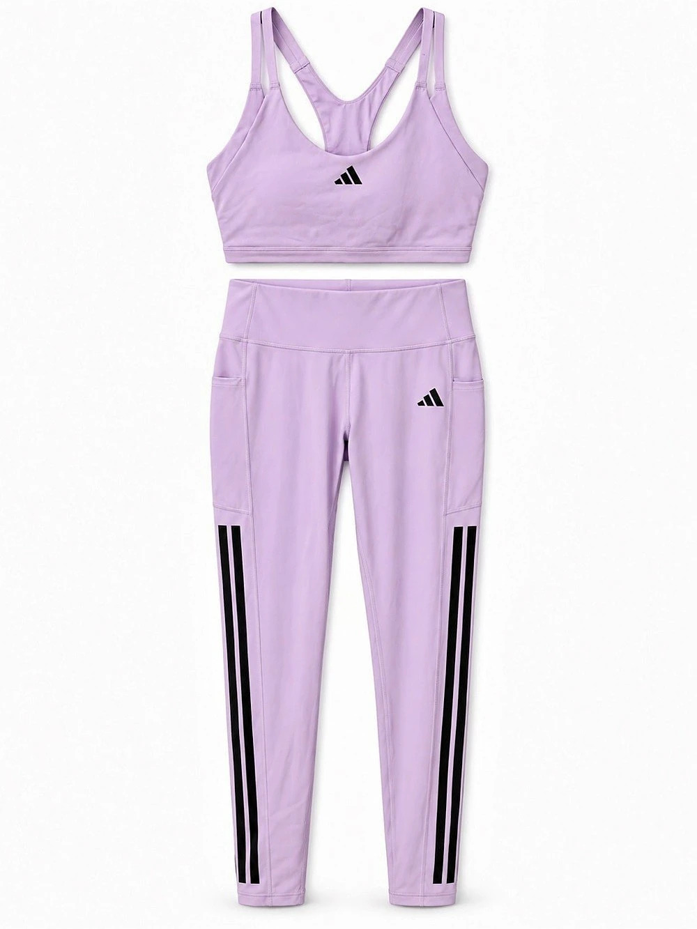 adidas ClimaCool Purple Athletic Set Like New